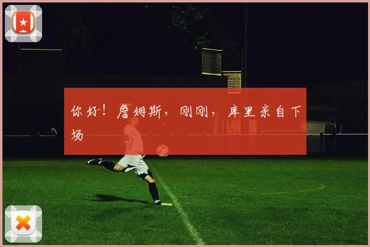 你好!詹姆斯,刚刚,库里亲自下场